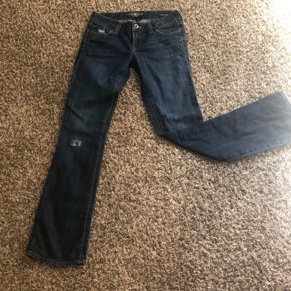 🤩🍀💖 Lola Boot Lucky Brandy Jeans size 2 🤩🍀💖